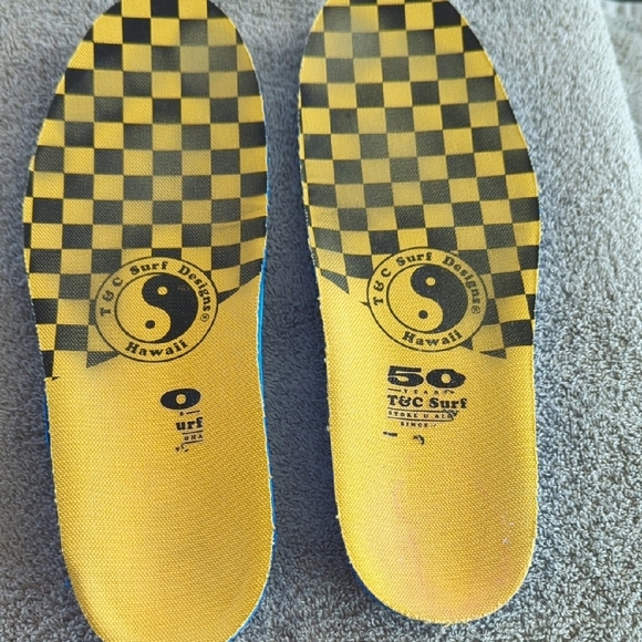 Vans Black,Pink, Orange Checkered High-Top Sneakers T&C Surf Design Hawaii !!! - Picture 7 of 16